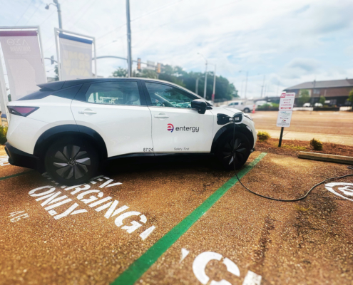 Electric car charging in Jackson, Mississippi