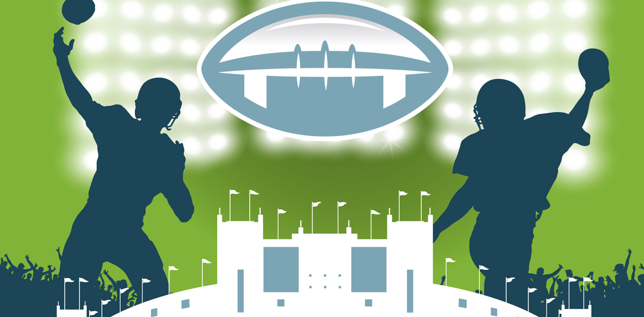 Football game artwork