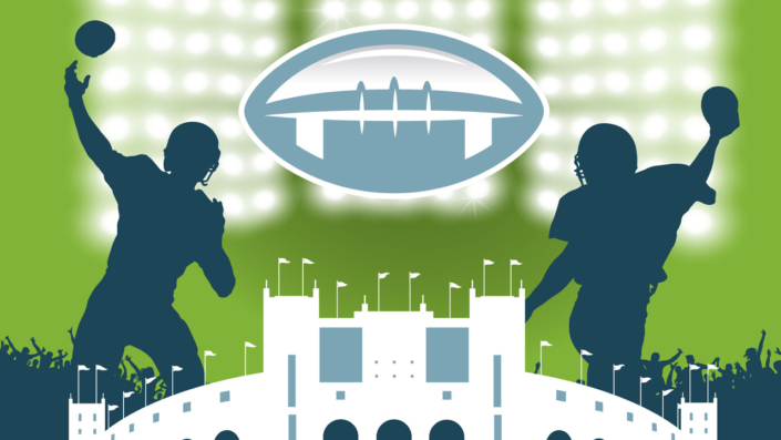 Football game artwork