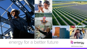 Entergy scenes from 2023 performance report
