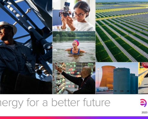 Entergy scenes from 2023 performance report