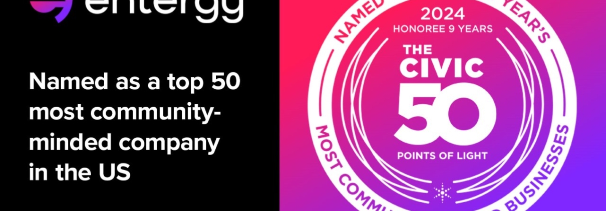 Entergy has been named a 2024 honoree of The Civic 50