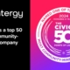 Entergy has been named a 2024 honoree of The Civic 50