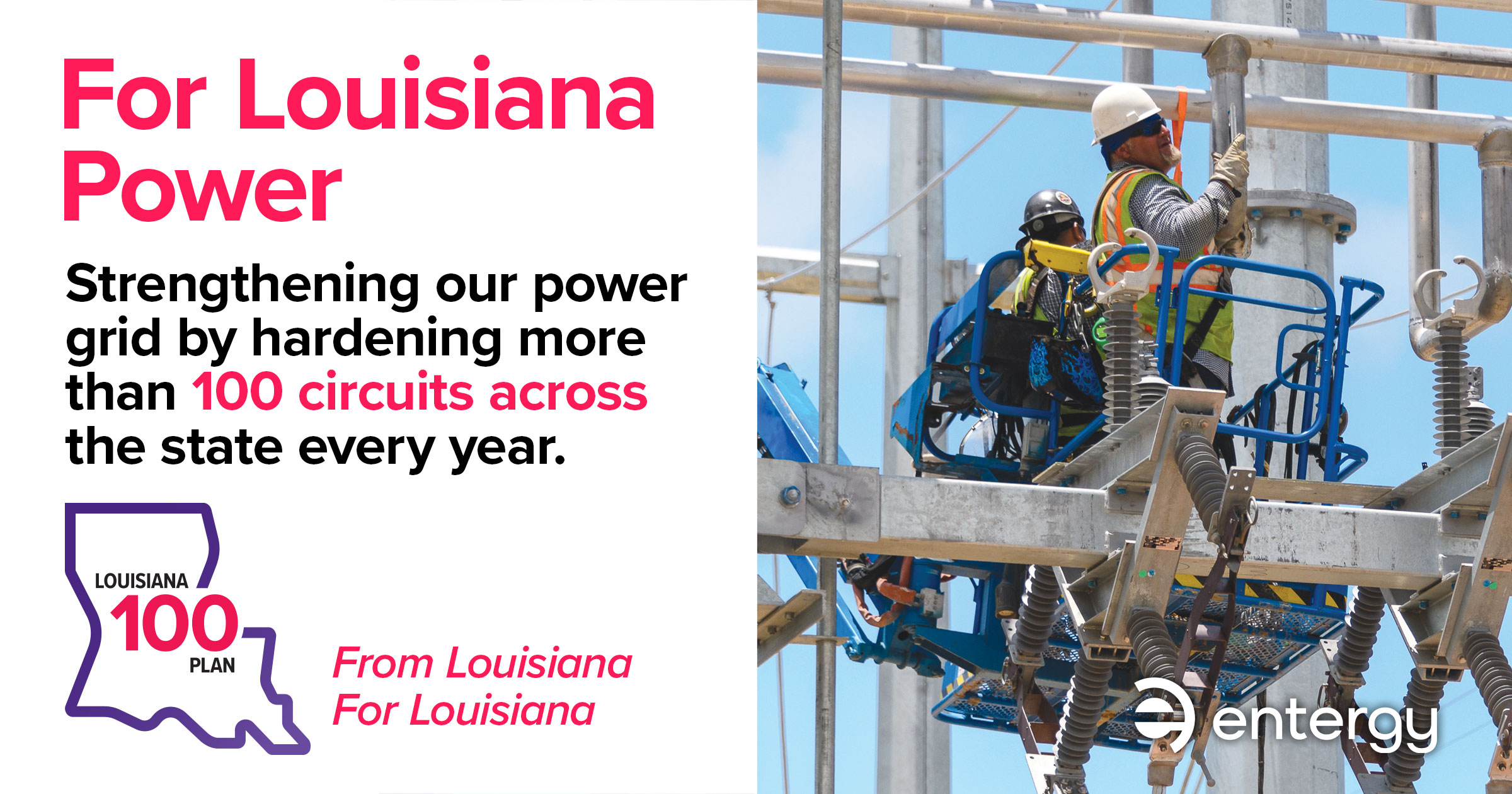 Louisiana 100 Plan: The power to endure - Entergy