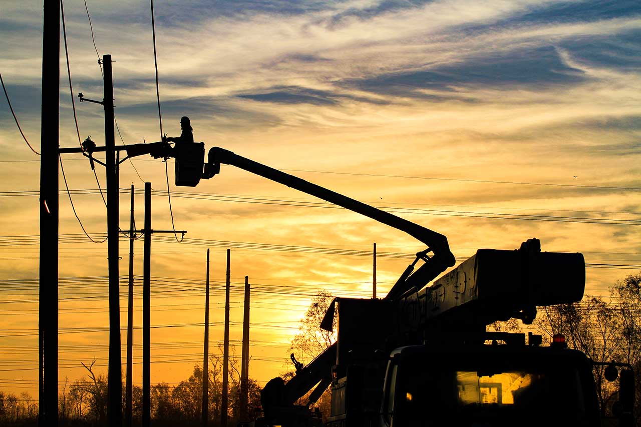 Lineworker-Sunset
