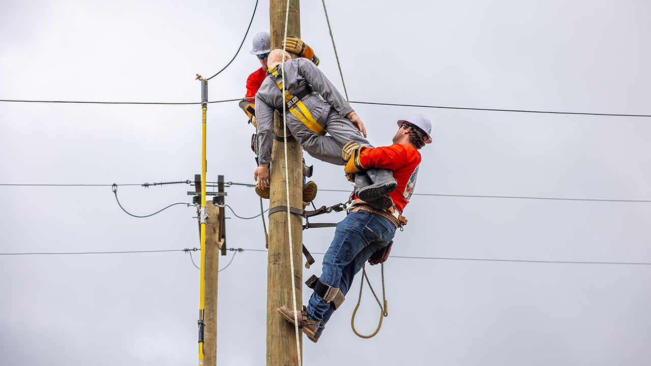 Excitement fills the air as linemen showcase skills at annual event ...